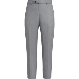 Brunello Cucinelli Leisure fit trousers in Grey at Nordstrom, Size 58 It