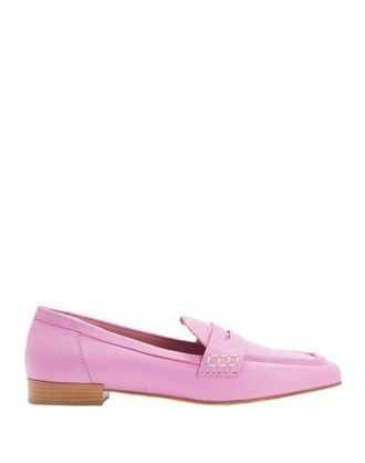 8 by YOOX LEATHER SQUARE TOE PENNY LOAFERS