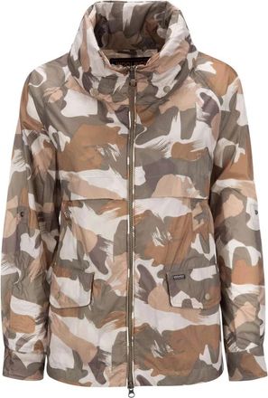 Woolrich Bruine A-Line Anorak - Dames - Winterjassen - Bruin - M - Jassen