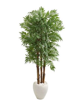 Nearly Natural 6Ft Parlour Artificial Palm Tree In Planter