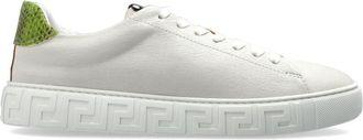 Versace Low-Top Sneakers With Silk And Nylon Upper