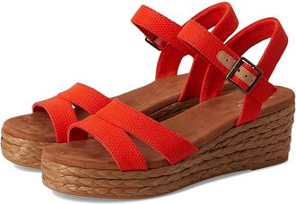 Toms Audrey Womens Shoes Flame : 7.5 B - Medium, Synthetic