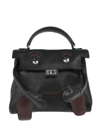 Herm&egrave;s 2000 Kelly Doll mini-handtas - Zwart