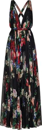 Dolce & Gabbana Abito in seta - Nero