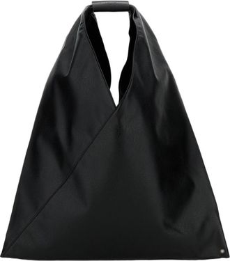 Maison Margiela Brown Classic Japanese Faux Leather Tote Bag
