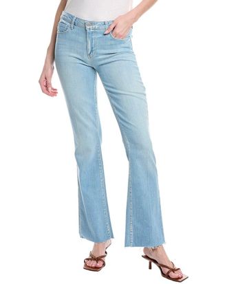 L'agence Lagence Sneeki Low-Rise Sneaker Straight Jean