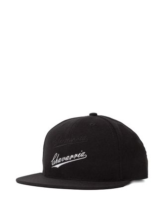Willy Chavarria twill cap - men - Cotton - One Size - Black