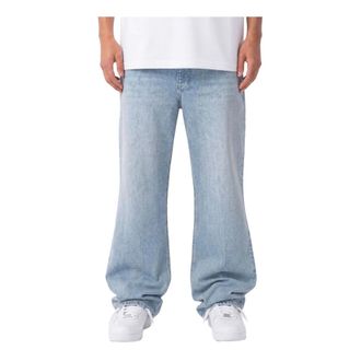Carlo Colucci Jeans - Rechte pasvorm - Heren - Jeans - Blauw - Maat: XS Katoen