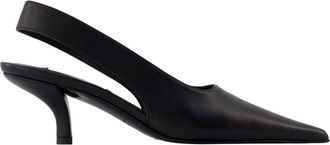 Toteme Slingbacks - TOTEME - Leather - Black