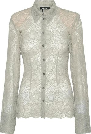 Rotate Camicia con bottoni - Grigio