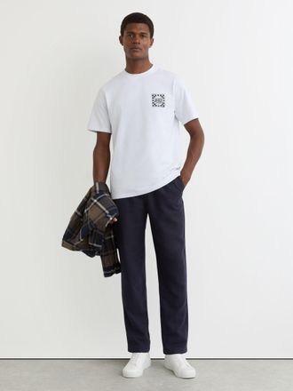 Les Deux White T-shirt, XL