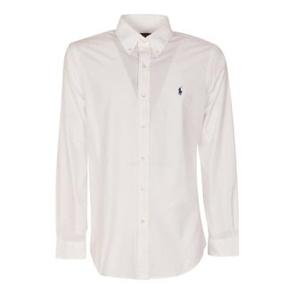 Ralph Lauren Heren, Overhemden, Wit, Maat: 2XL Katoen