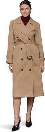 Avec Les Filles Oversized Trench Coat Womens Coat Camel : SM, Polyester