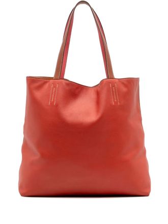 Hermès 2012 Swift and Veau Sikkim Double Sens 28 meerkleurige shopper - Roze