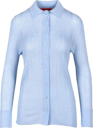 Wild Cashmere Vest - Dames - Vesten - Blauw - 2XS - Kasjmier - Truien & Vesten