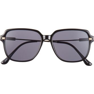 BP. Retro Square Sunglasses in Black- Gold at Nordstrom