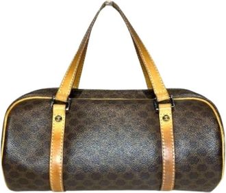 Celine Pre-owned Vintage Schoudertas - Dames - Vintage Handtas - Bruin - ONE Size - Leer - Vintage