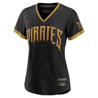 Nike Paul Skenes Pittsburgh Pirates Nike Womens MLB Stadium Jersey in Black | RW260H0KPT9-A82