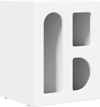 vidaXL Mesita De Noche 40 X 35 X 50 Cm Madera De Ingenier&iacute;a Vidaxl