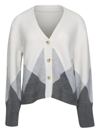 arch4 Lydia cashmere cardigan - White
