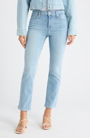 Paige Cindy Ankle Slim Straight Leg Jeans in Coliseum at Nordstrom, Size 28