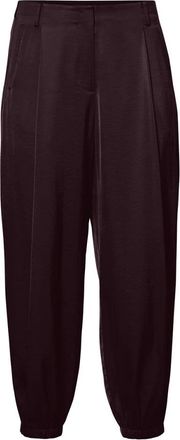 Beaumont Amsterdam Dorian Pants - Dames - Broeken - Paars - Maat: 3XL Satijn