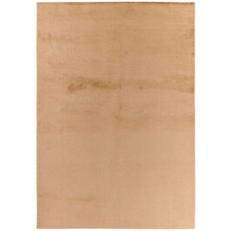 Sweeek Indoor rug plain beige 200 x 290 cm - Oscaria