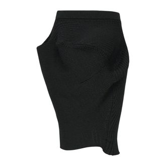 Issey Miyake Gonna Found Stone - - Skirts - Donna - Nero - M