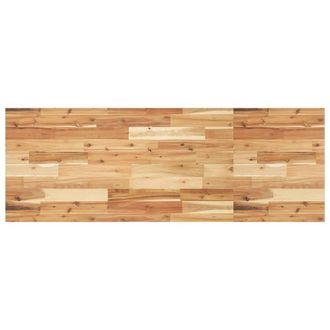 Berkfield Home Desk Top Oil Finished 120x50x2 cm Solid Wood Acacia in Brown | Size: 120 x 50 x 2 cm