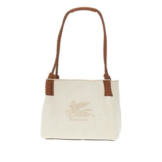 Etro Canvas small Libra shopping bag Woman One Size