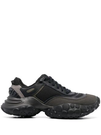 Camper colour-block panelled leather sneakers - women - Recycled Polyester/Recycled Polyester/Polyethylene vinyl acetate (PEVA) - 36 - Black