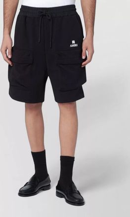 Amiri cotton blend cargo shorts large pockets