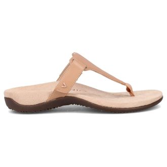 Vionic Rest Wanda Leather Womens Toe Post Sandals - Macaroon - Size:UK 5.5