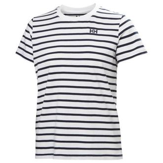 Helly Hansen Core Graphic T-Shirt 2.0 T-Shirt f&uuml;r Damen | wei&szlig;/grau