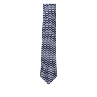 Ferragamo Ties Blu-Uomo
