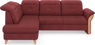 HOME AFFAIRE Ecksofa &raquo;Dangast L-Form&laquo; Kopfteilverstellung, wahlweise mit motorischer Relaxfunktion