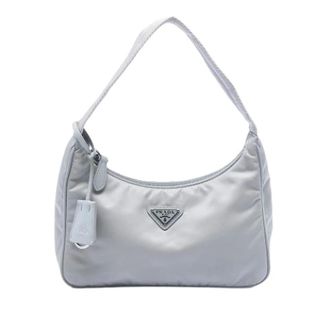 Prada Pre-owned Shoulder Bags, female, Blue, Size: ONE SIZE Pre-owned Re-Edition 2000 Shoulder Bag