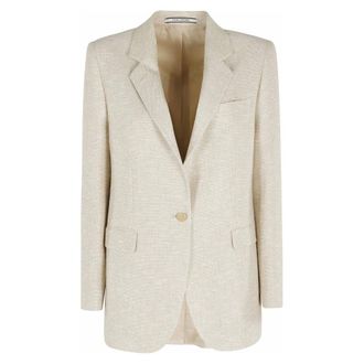 Tagliatore Blazers, female, Beige, Size: 2XS Adrianne Blazer