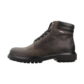 Geox Faloria B ABX Enkellaars - Heren - Schoenen - Bruin - Maat: 43 EU Zijde
