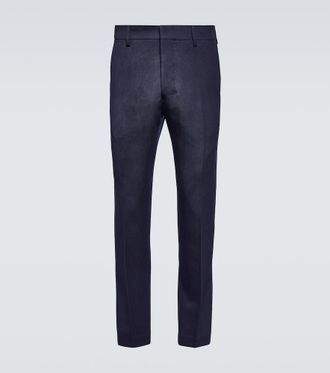 Ami Straight wool pants