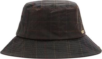 Barbour Sombrero de pescador encerado Hazelwood - Accessories - Mujer - Marr&oacute;n - M
