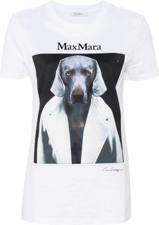Max Mara Cipria T-shirt - women - Cotton - S - White