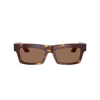 Oliver Peoples 0ov5607su Bold Tortoiseshell Rectangular Sunglasses with Chunky Frame