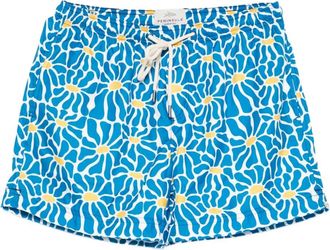 Peninsula Costume da bagno a fiori - Blu