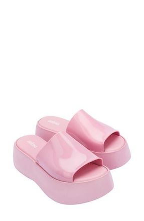 Melissa Becky Water Resistant Platform Sandal in Pink/Pink at Nordstrom, Size 10