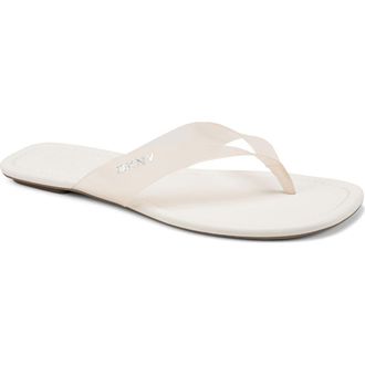 DKNY Hampton Flip Flop in Coconut at Nordstrom Rack, Size 10