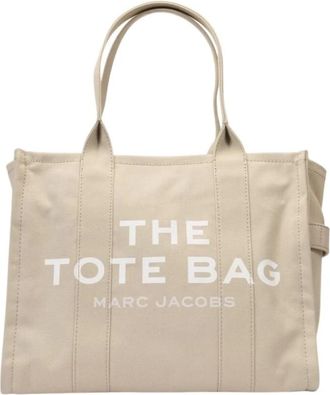 Marc Jacobs De Grote Tote Tas - Dames - Shoppers - Beige - ONE Size - Katoen - Tassen