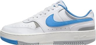 Nike Gamma Force Sneaker in White / University Blue Women Low-Top
