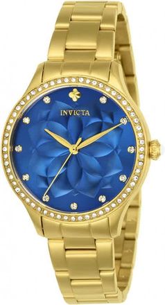 Invicta Wildflower Blue Dial Ladies Watch 24537