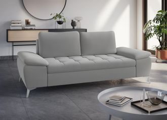 Sit&more 2,5-Sitzer »Latigo« mit hochwertigen Metallfüssen